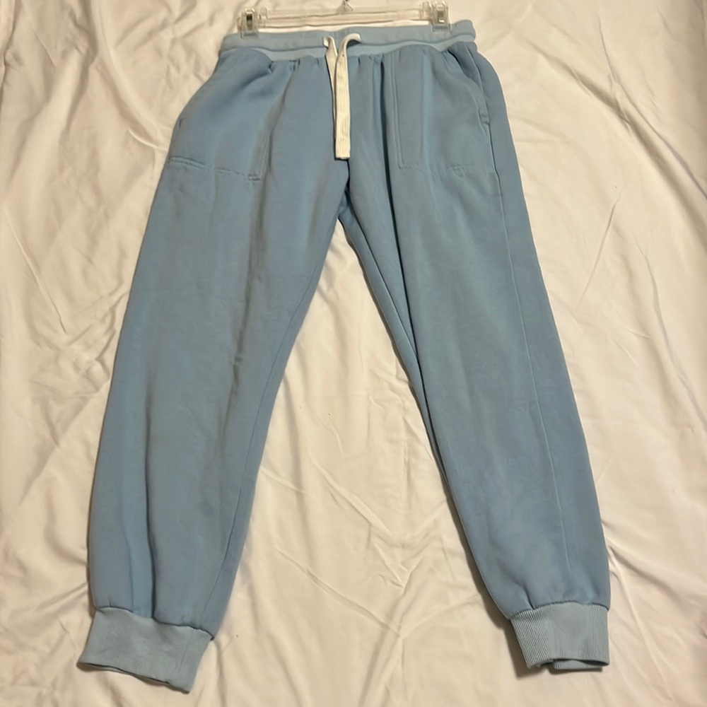 light blue sweatpants L